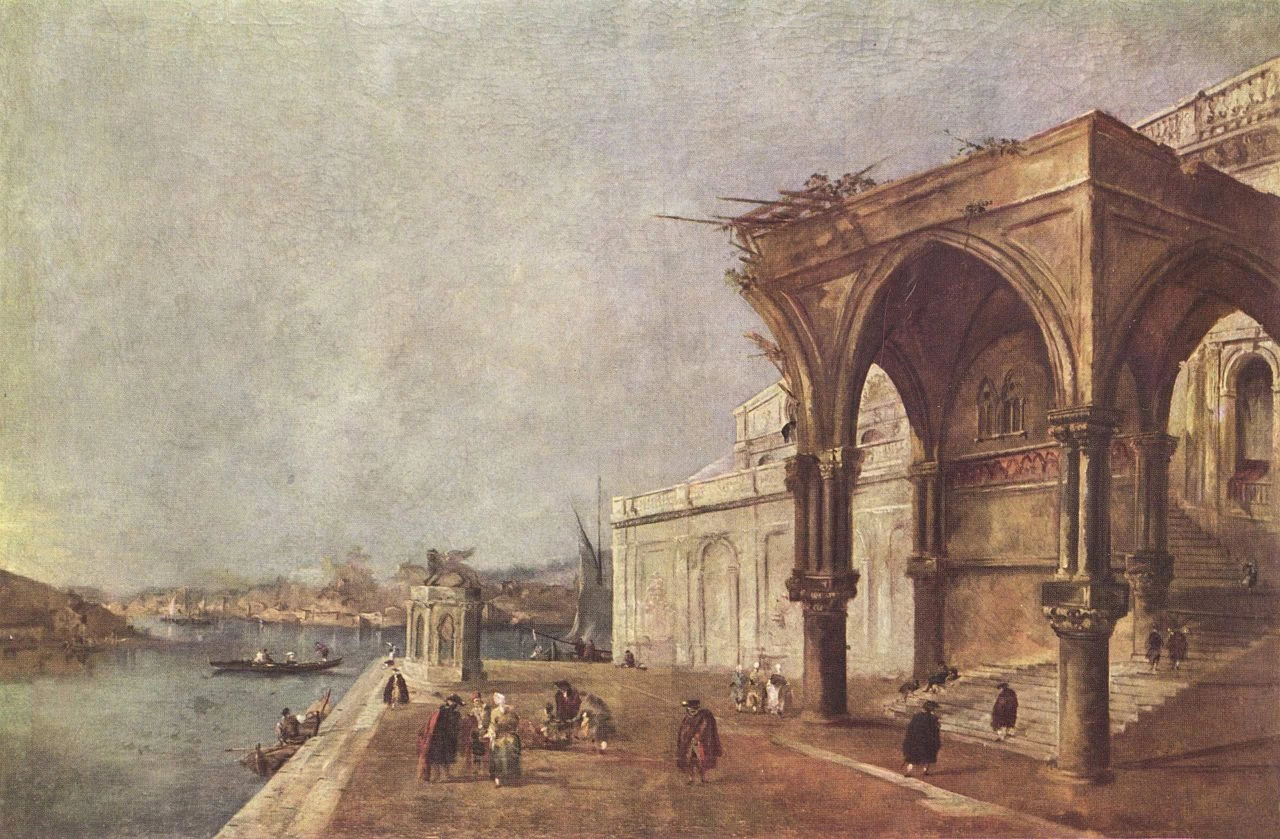 Veduta a venezia